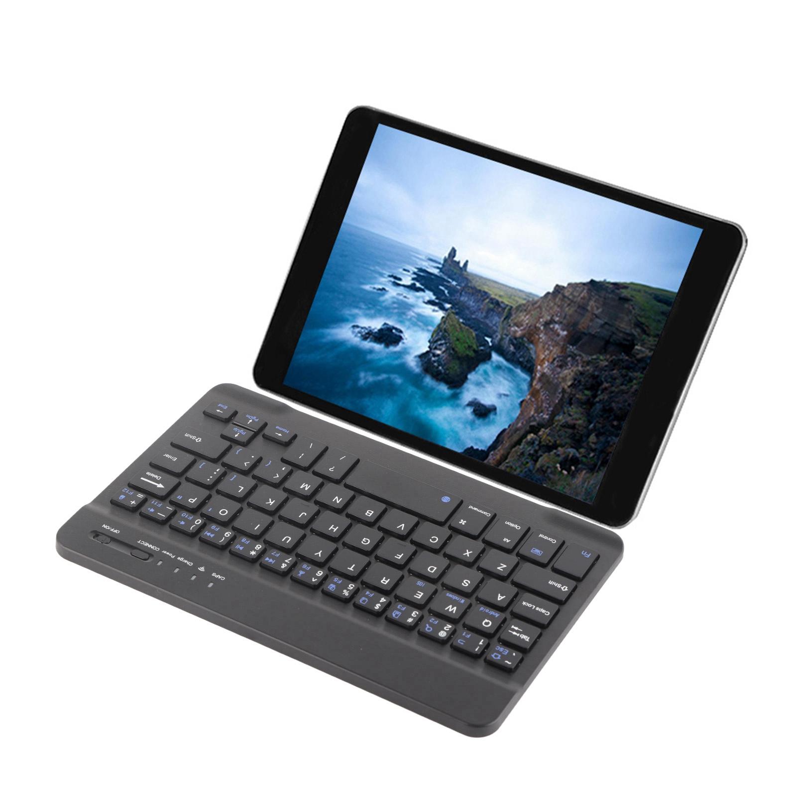 Ultradünne kabellose Mini-Bluetooth-Tastatur für iOS, Android, Windows-Tablets und Telefone