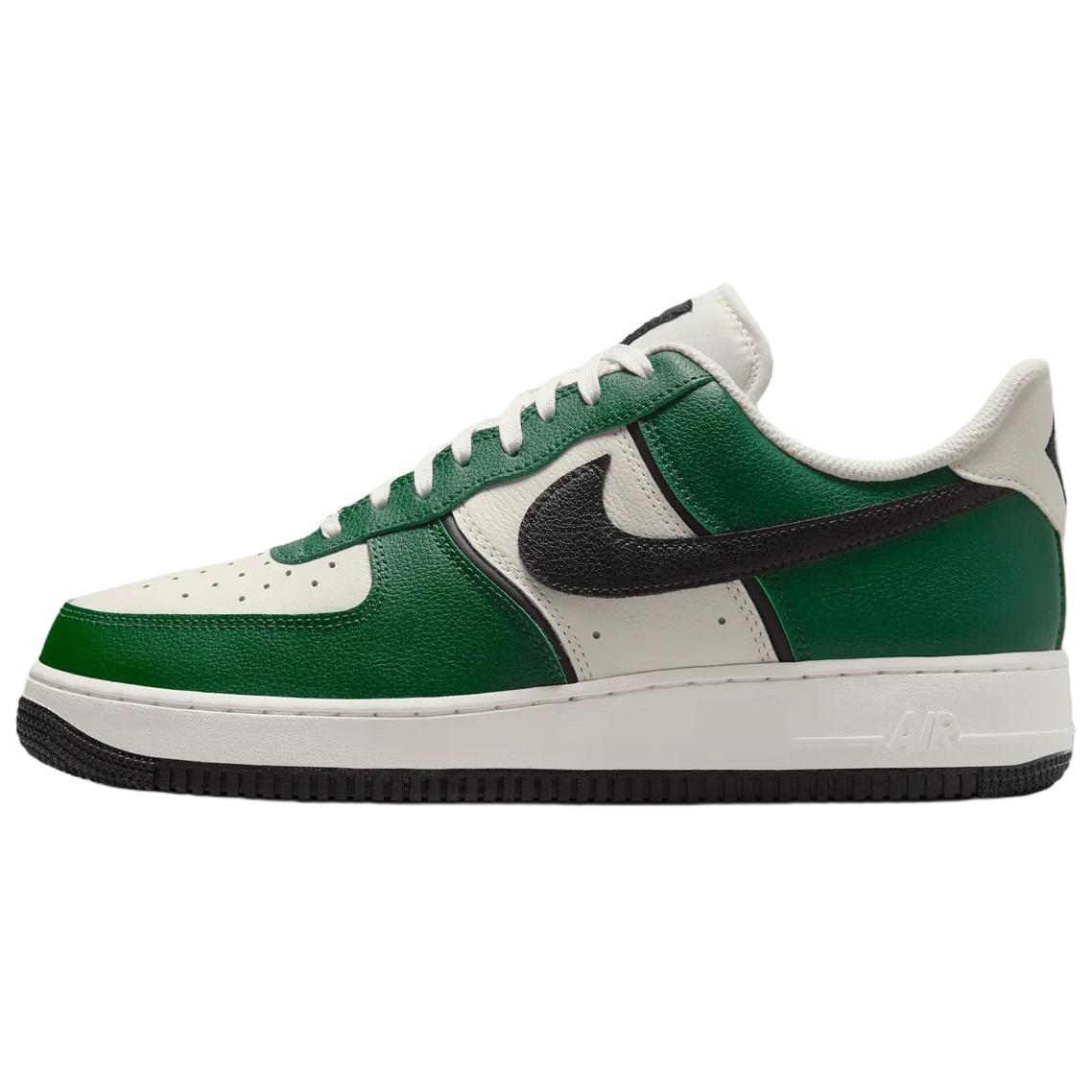 Nike Air Force 1 07 LV8 Bequeme Passform Atmungsaktive Sneaker Herren Sneaker Weiß Grün IM5752300 42 gray