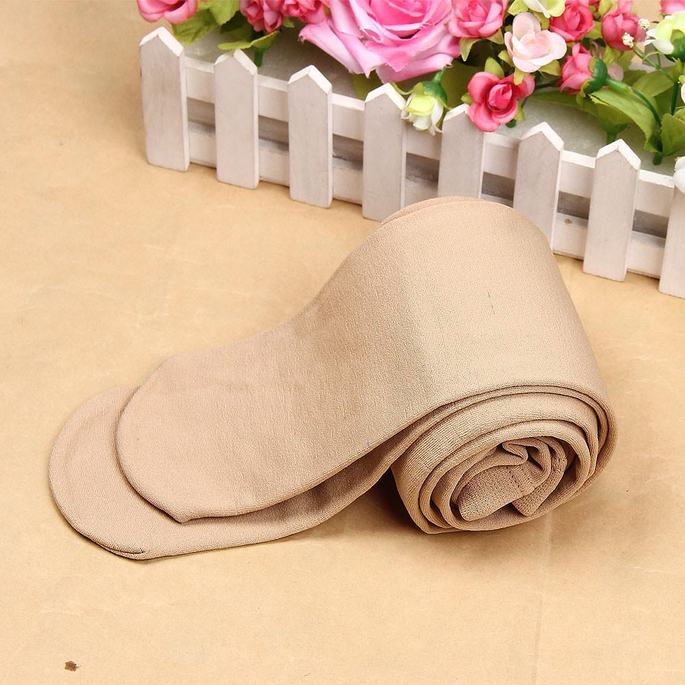 Damenmode-Strumpfhosen, blickdichte Strumpfhosen mit Füßen, dicke Strumpfhosen, Strümpfe One Size nude