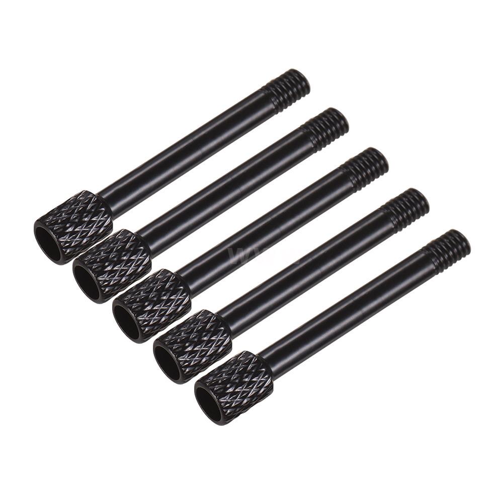 6 stücke Elektrische Gitarre Tremolo Brücke Sattel Klemme Lock String Schraube Gitarre Teile Zubehör schwarz