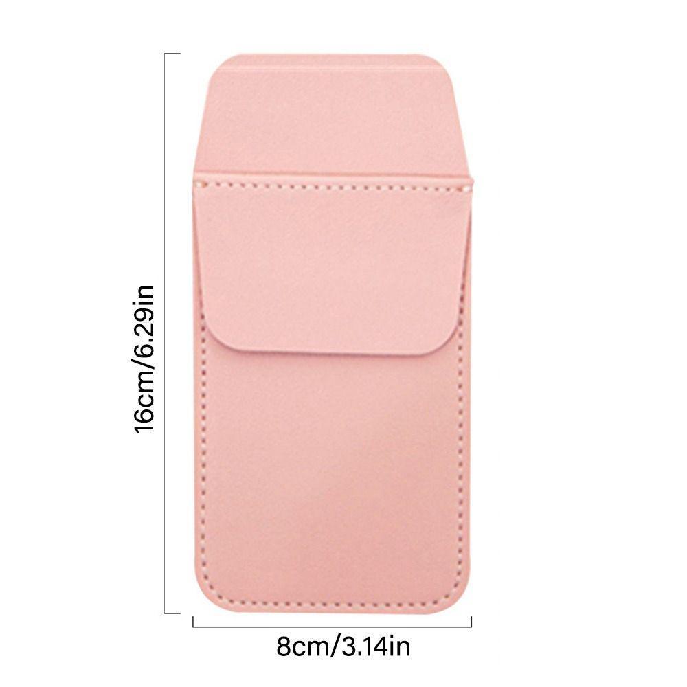 1PC PU Leder Große Kapazität Medizinische Bleistift Fall Doppel Schicht Langlebig Tragbare Multi-funktionale Arzt Krankenschwester Stift Taschen One Size rosa