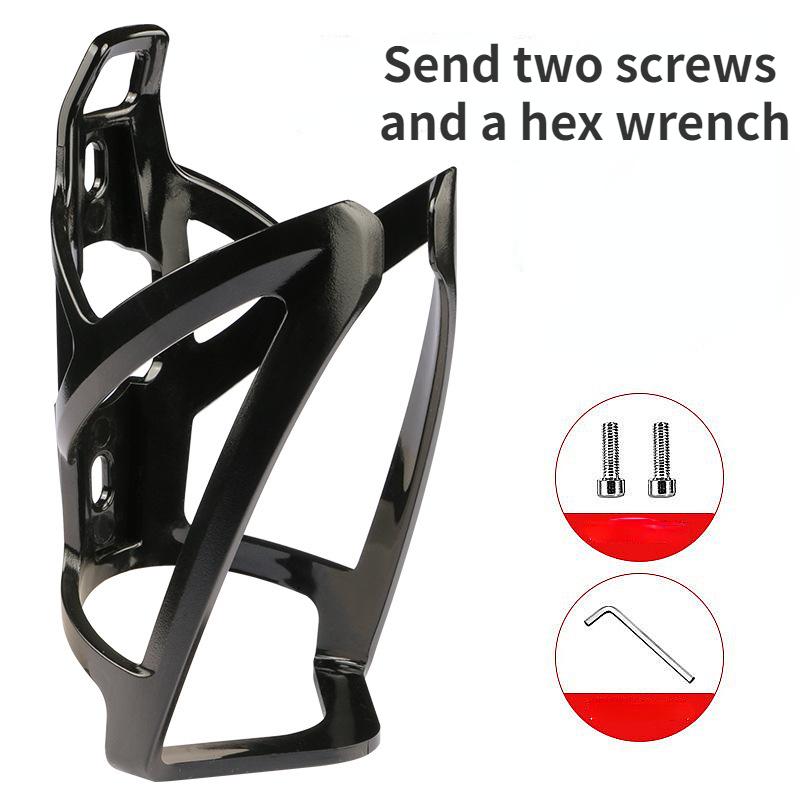 Fahrrad-Flaschenhalter, hochfester PC-Wasserflaschenhalter, Regenbogenfarben, Mountainbike-Fahrradzubehör