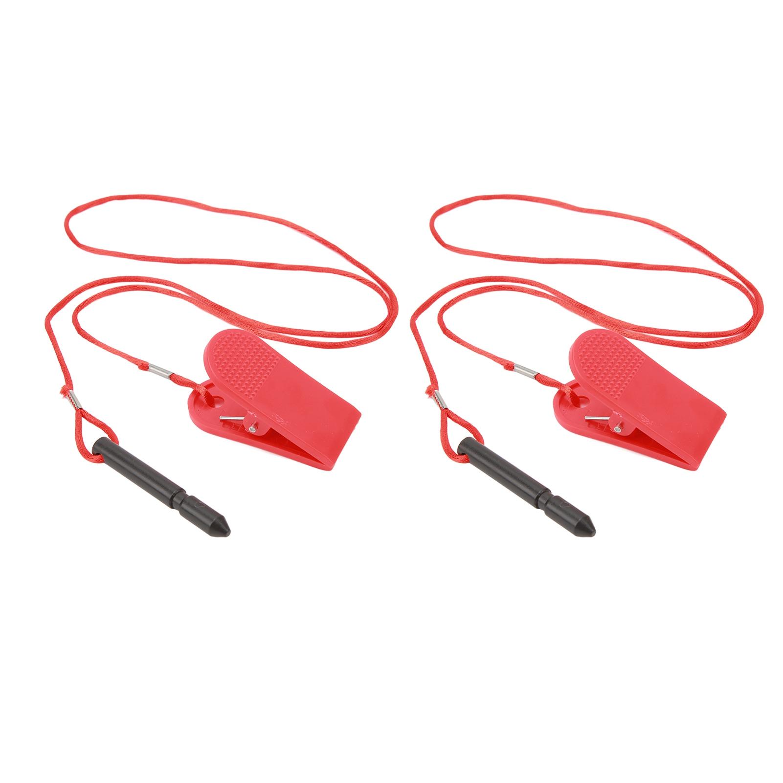 2 Stück Laufband Sicherheitsschlüssel Laufmaschine Sicherheitsschalter Sicherheitssperre Not-Aus Ersatz