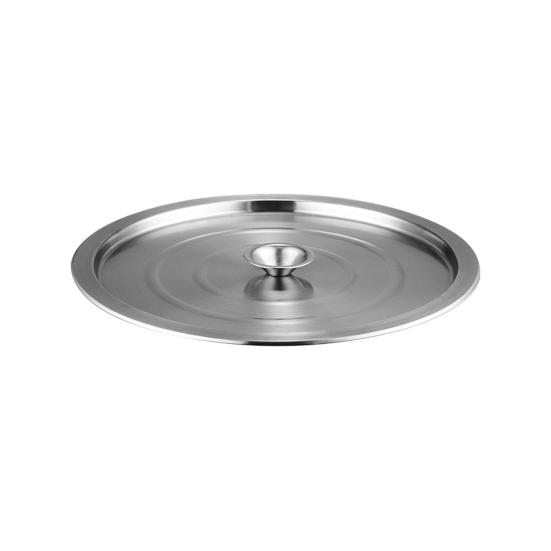 Edelstahl Topfdeckel Universeller Dampfbeständiger Deckel Hitzebeständiger Knaufgriff Leicht zu hebende Abdeckung für Gläser und Töpfe Küchen Kochzubehör 20cm