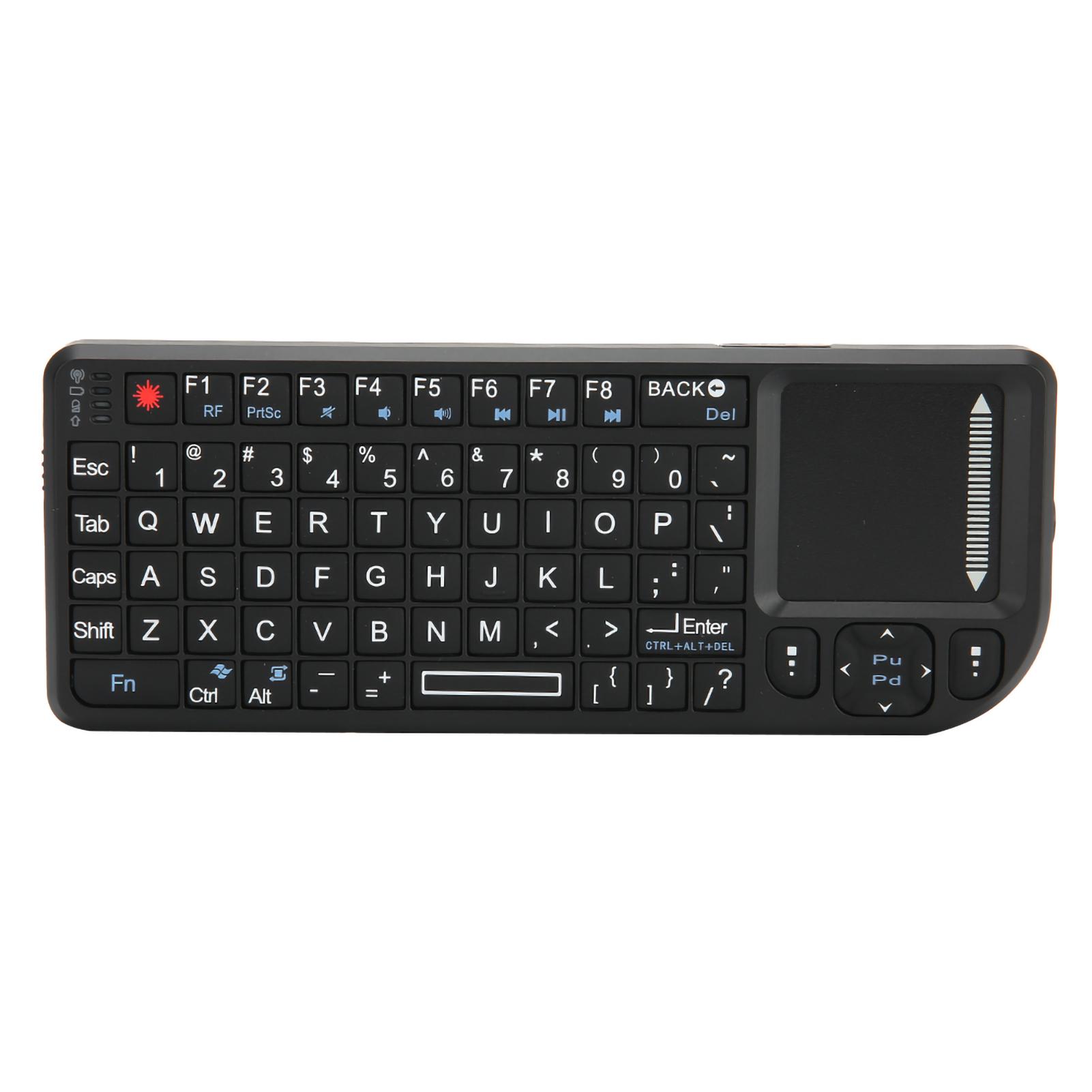 Drahtlose Mini-Tastatur K808 Neutral Funktional 2.4G Mund-Touchpad Schwebender Betrieb