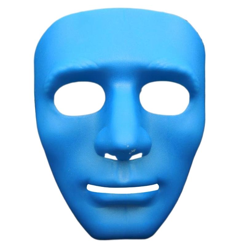 Maskenball Maske Vollgesicht, Maskenball Dekorationen Maske für Damen Herren Halloween Maskenball Verkleidungen Karneval Partys blau