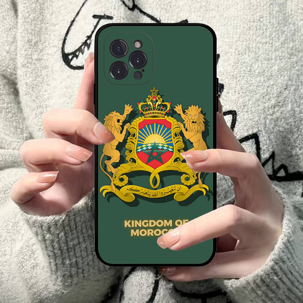 Maroc M-Marokko Flagge Für IPhone 17 16 15 14 13 12 11 Pro Max 13 17Air Stoßfest Weiche Handyhüllen Coque iPhone 12pro max