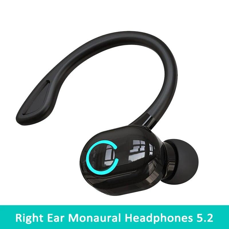 S10 Bluetooth 5.2 Kopfhörer Business Wireless Ohrbügel Headset HIFI Stereo Freisprechen Kopfhörer mit Mikrofon schwarz