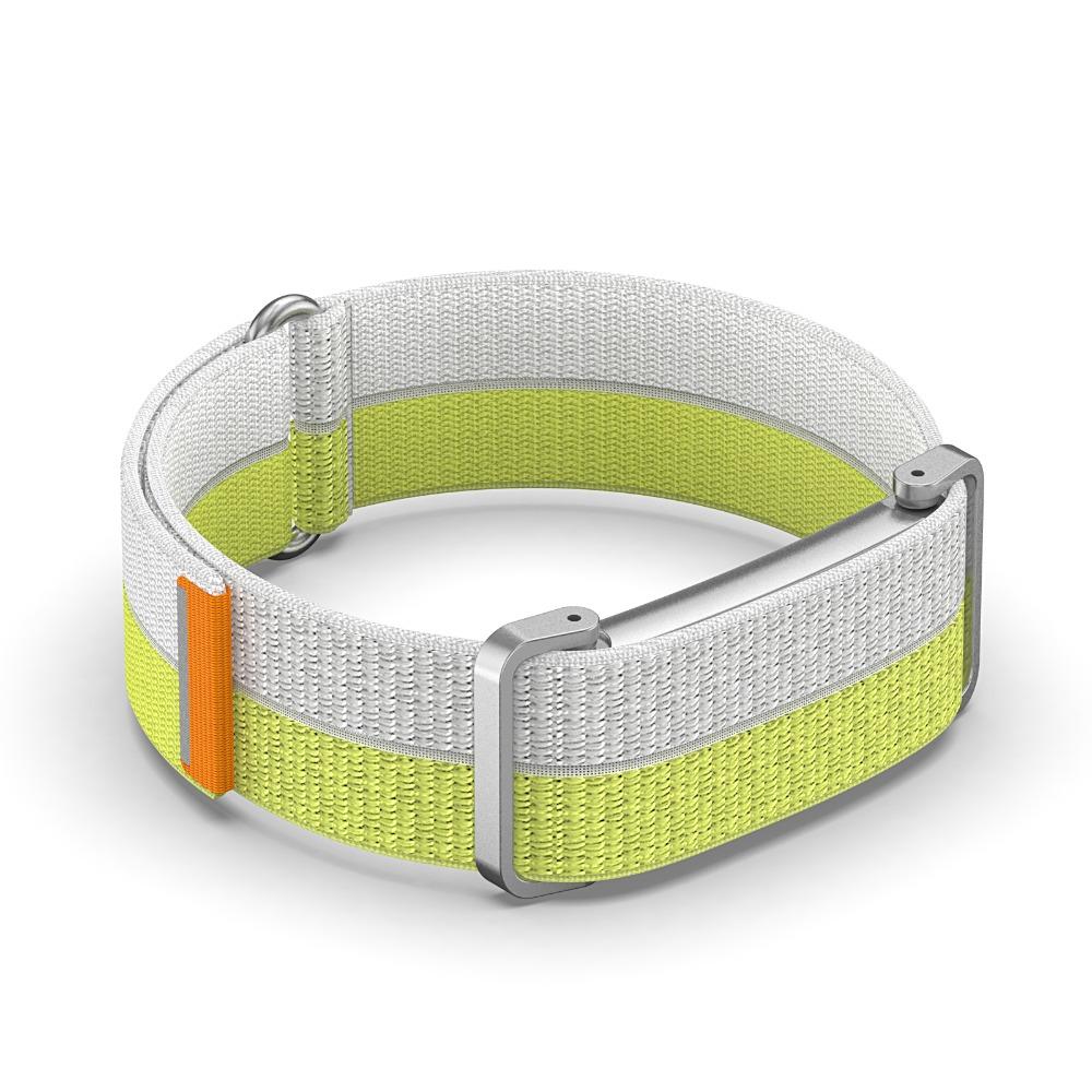 Atmungsaktives Fitness-Tracker-Armband Ersatzarmband für Google Fitbit Air für Männer Frauen gelb