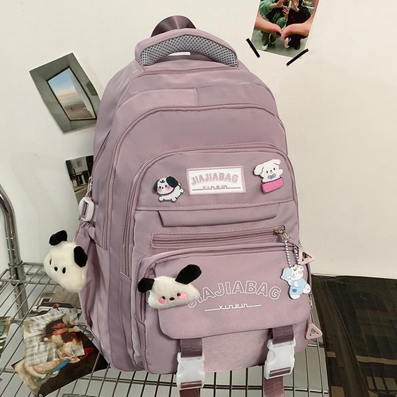Kinder Schultaschen Grundschule Mädchen Mittelschüler Oberstufenschüler Splicing Große Kapazität Schulrucksäcke