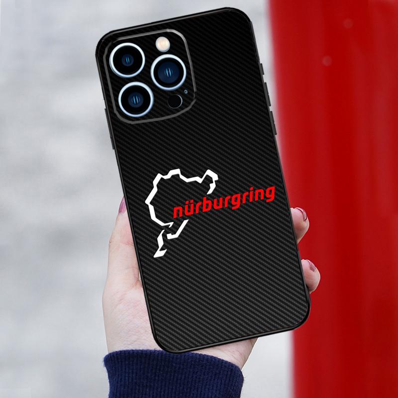 Rennsport Nürburgring Handyhülle Für iPhone 16 Pro Max 13 12 Mini 11 14 Pro Max XR 16 Plus 16e 15 Pro Rückseite iPhone 16Pro MAX