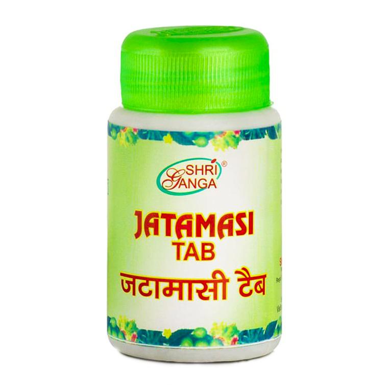 Jatamasi (60 Tabletten, 500 mg), Jatamasi Tab Shri Ganga Apotheke