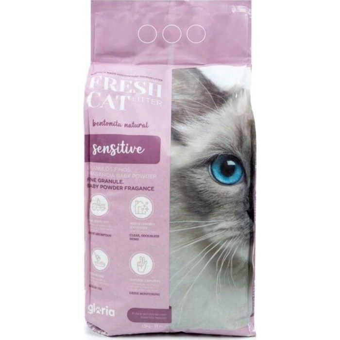NC Katzenstreu Gloria Bentonit Premium Sensitive 15Kg