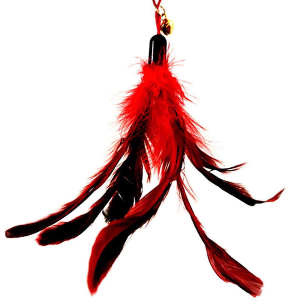 Haustier-Garderobe, Kätzchen, Federstab, Haustier, Katze, lustiger Ersatz, interaktiver Teaser-Kopf