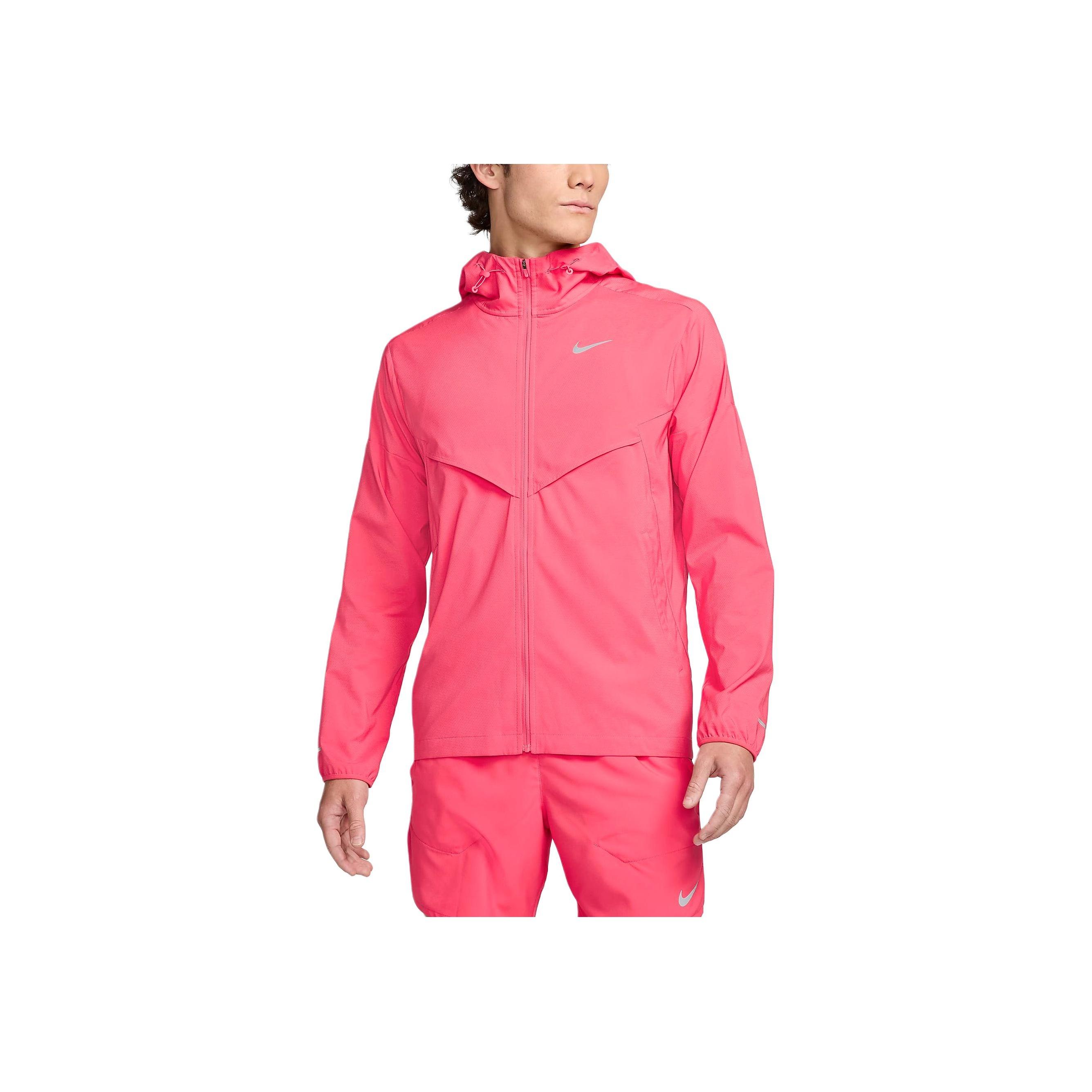 Nike Leichte Wasserdichte Webjacke Herren Jacken Lila Pink FB7541-629 L