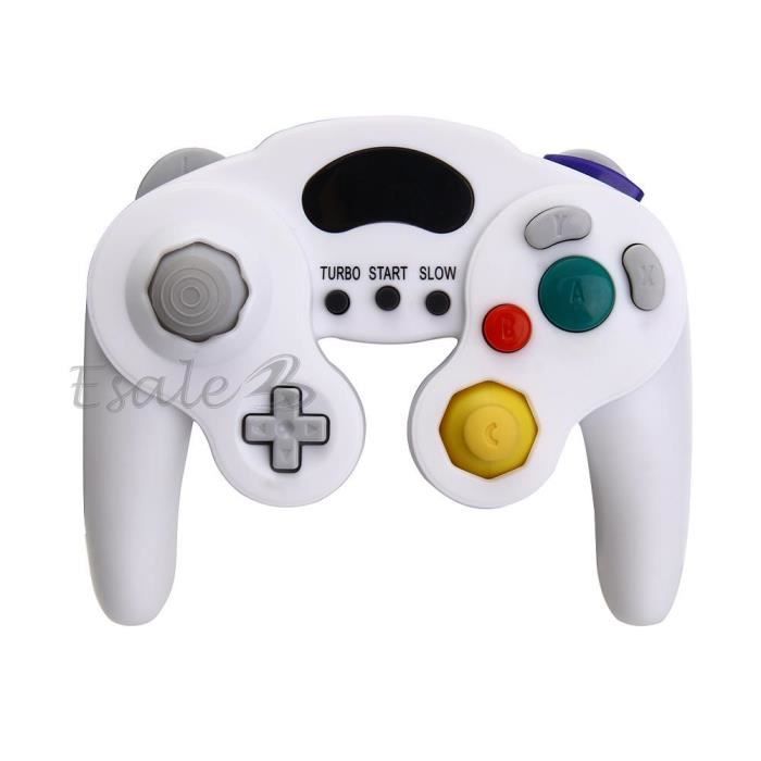 Kabelgebundener Joystick-Controller für Nintendo Gamecube NGC Wii-Konsole WEISS
