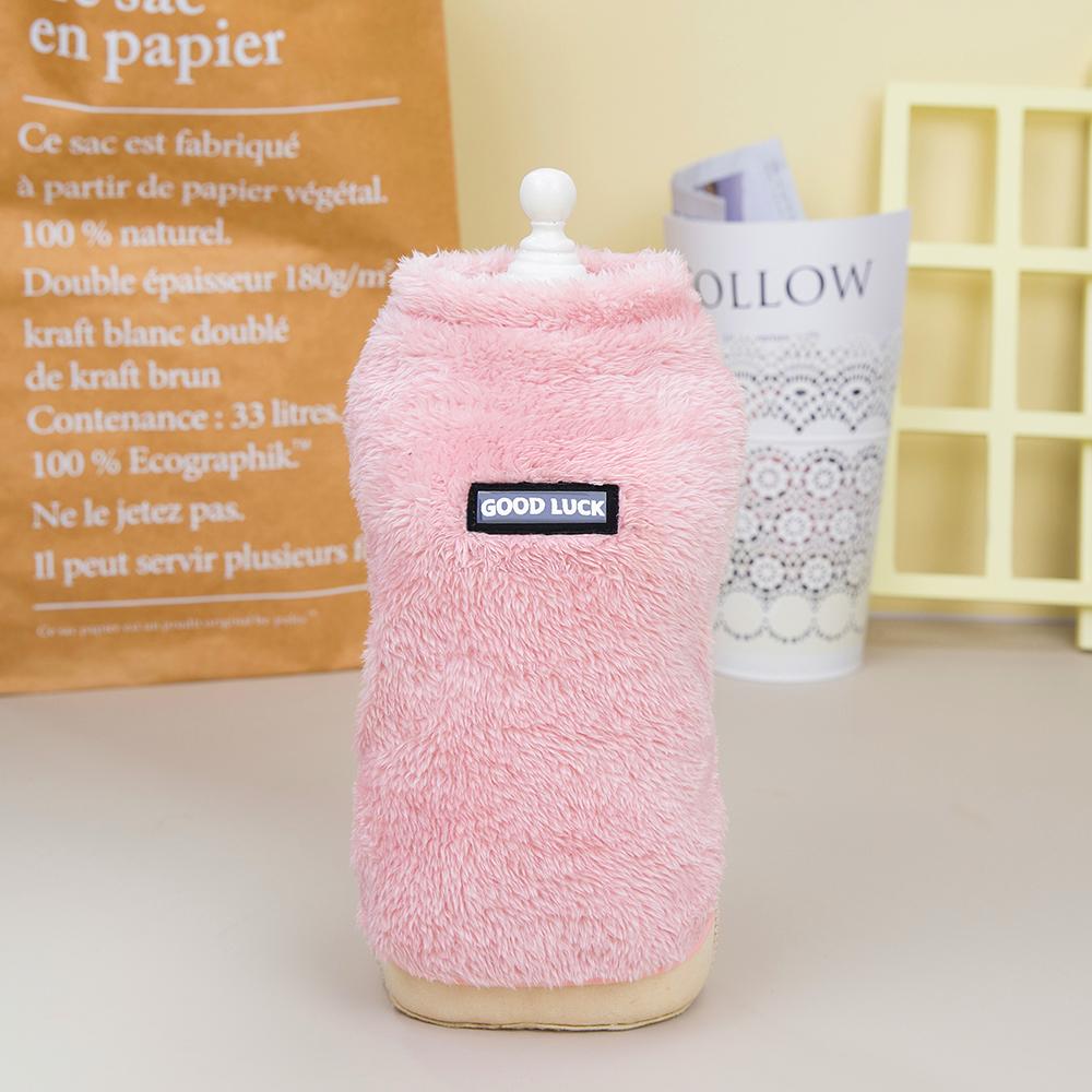 Warme Kleidung für kleine Hunde, weiches Fleece, für Katzen und Hunde, Haustier-Welpen-Winterweste, Kostüm für kleine und mittelgroße Hunde, Katzen, Chihuahua, Yorkie 2XL