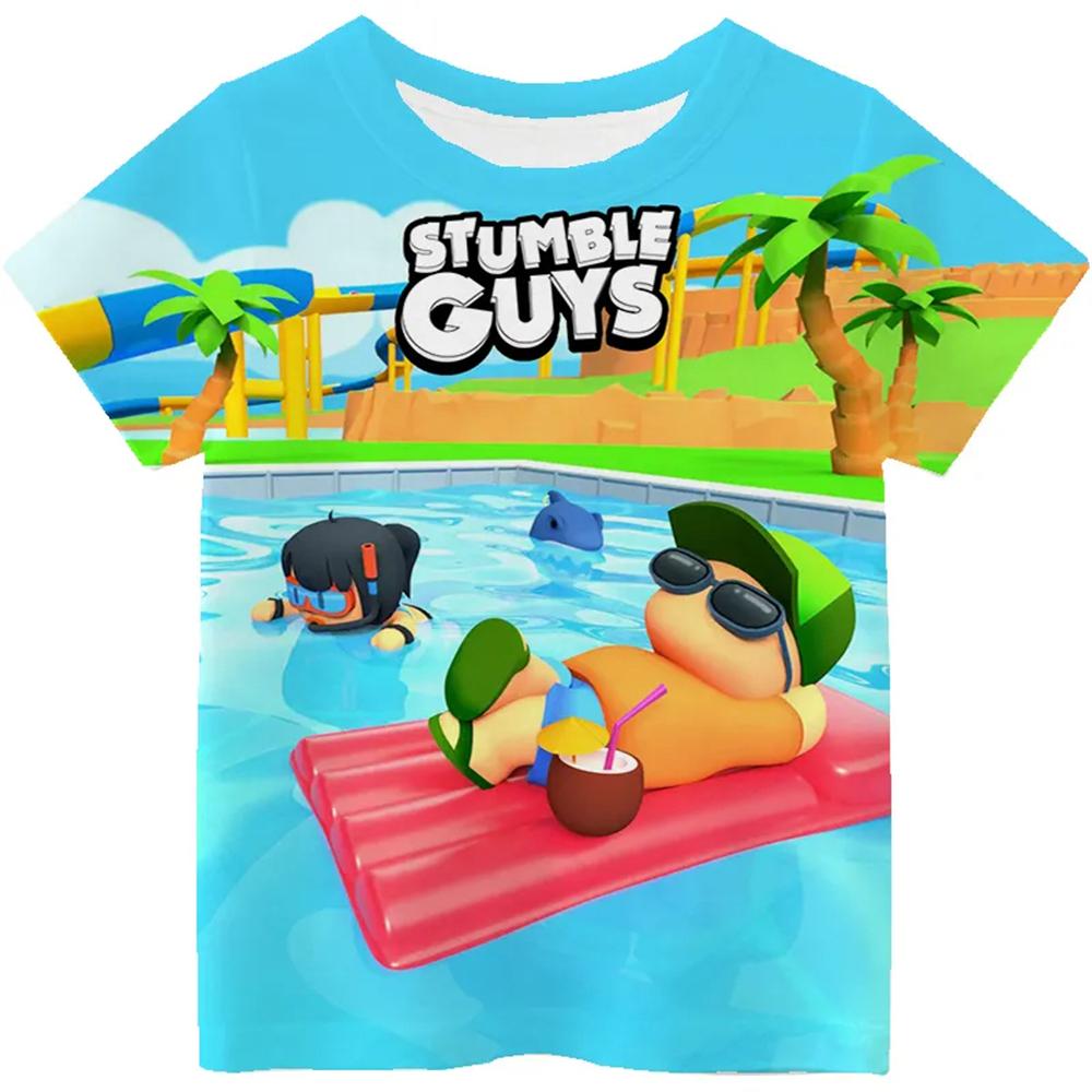 Spiel 3D gedruckt Kinder T-Shirt Kinder Kleidung von 3 bis 12 Jahren Tees Casual Tops Kleidung für Mädchen Jungen T-Shirt 130