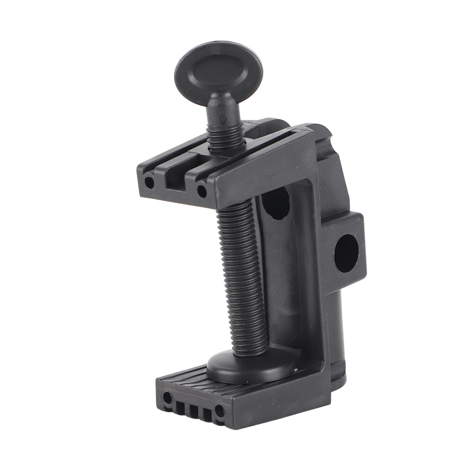 Schreibtisch-C-Klemme, ABS, schwarz, Tischhalterung, Klemme für Schreibtisch, Tischlampe