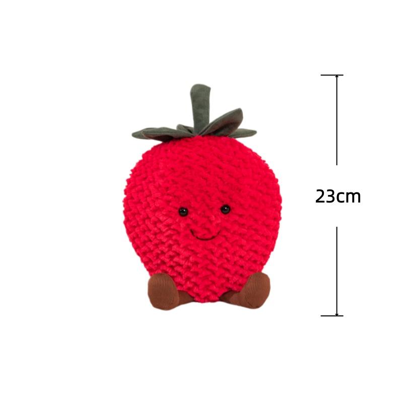 Erdbeer Schaf Plüschtier 20/33cm Niedliche Früchte Tiere Stoffpuppe Kawaii Zimmerdeko Spielzeug Kinderspielzeug Geburtstags Überraschungsgeschenke