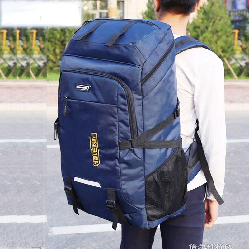 Herrenrucksack, Rucksack mit großer Kapazität, Herren-Outdoor-Klettertasche, großer Rucksack, Reisetasche, Reisetasche 80 litres