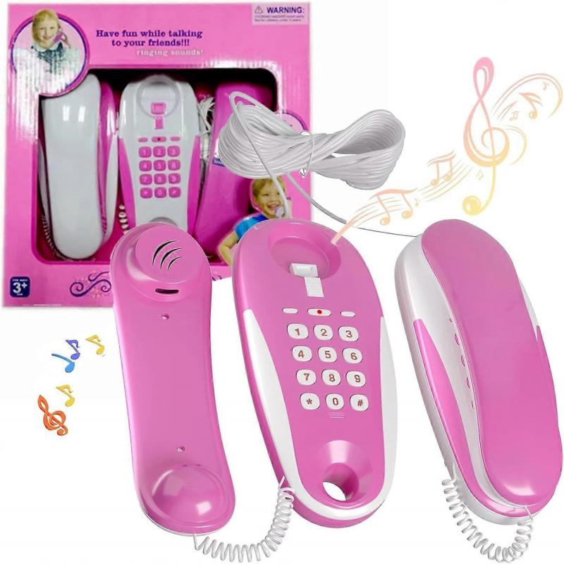Neues Interaktions-Intercom-Telefon-Set Spielzeug, Kinder-Spieltelefon-Intercom, Rollenspielhaus-Spielzeug