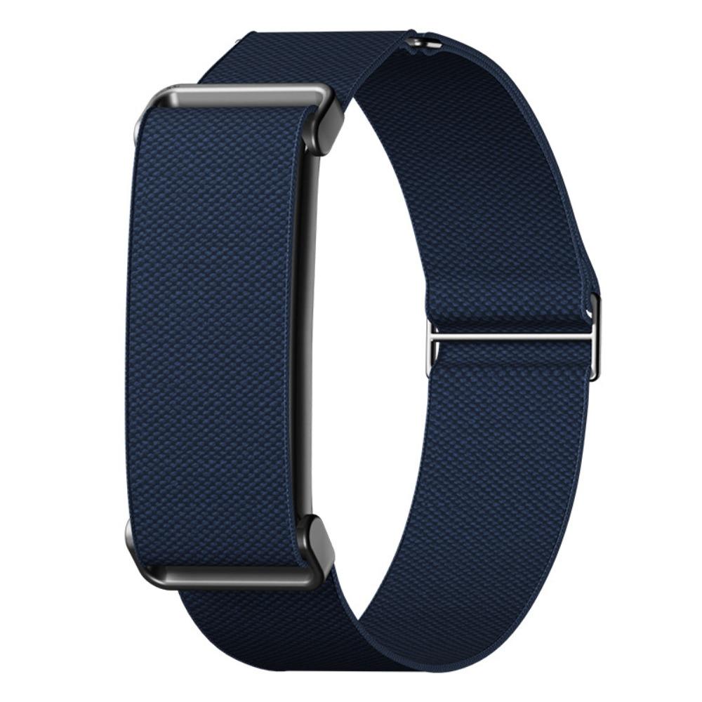 Nylon Sportband Verstellbares Bizepsband Ersatz-Armband für Google Fitbit Air für Damen Herren 40cm dunkelblaue