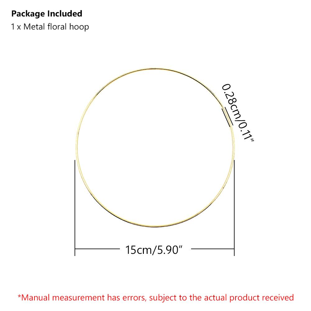 10/15/20/25/30/35/40cm Handgemachte Hoop Ringe Für Traumfänger DIY handwerk Hochzeit Windspiel Gold Metall Makramee Hause Dekoration