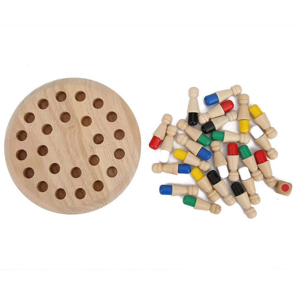 Holz Speicher Spiel Schach Spiel Desktop Pädagogisches Kinder Brettspiel