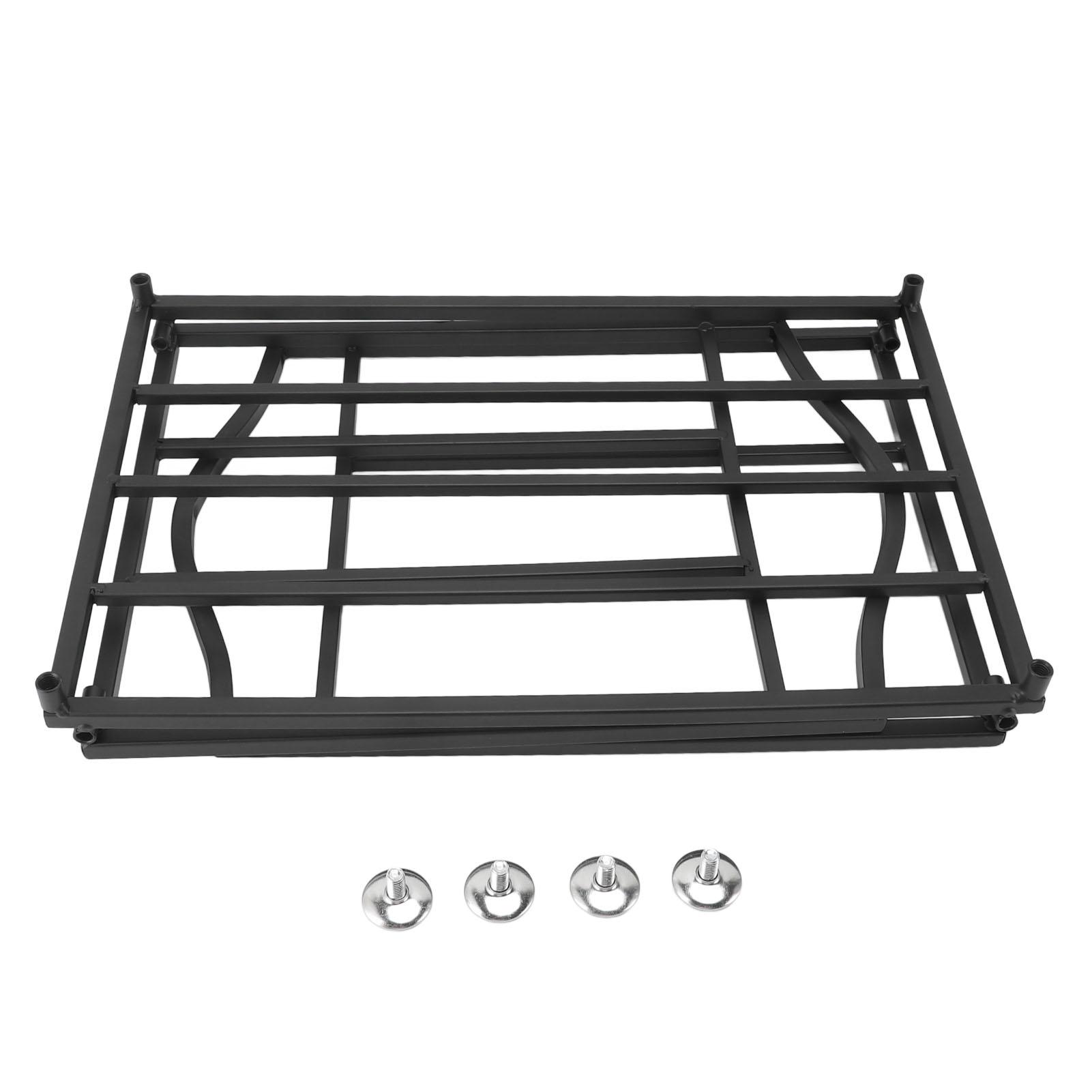 Brennholzhalter, robustes, rutschfestes Brennholz-Aufbewahrungsregal aus Eisen für den Innen- und Außenbereich