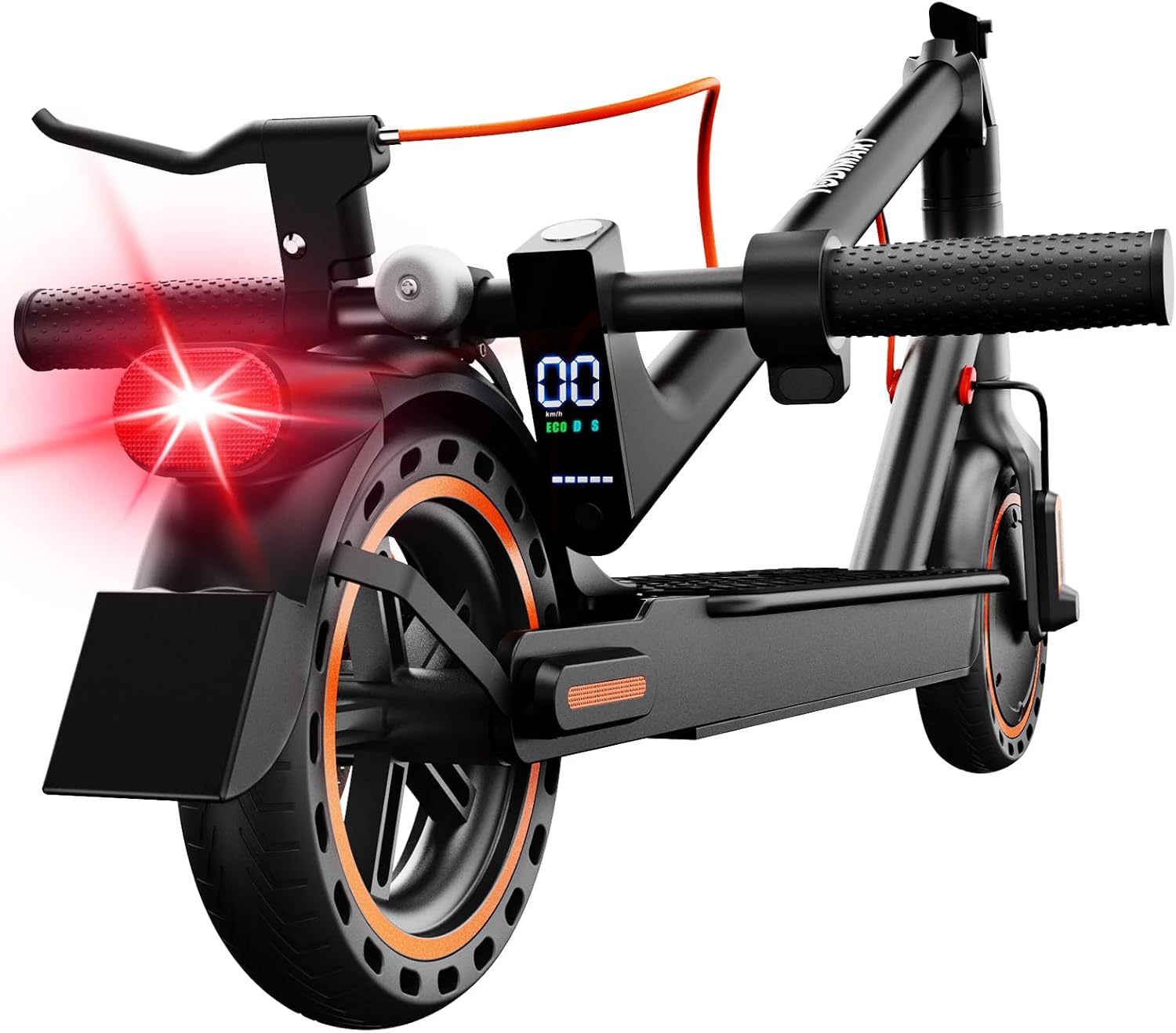 Elektroroller für Erwachsene, Reichweite 30-35 km, 8,5 Zoll Ultra Light Faltbarer E-Scooter, 350W Motor, 3 Geschwindigkeitsmodi, TODIMART T3 für Erwachsene und Jugendliche, Smart App T3-30KM