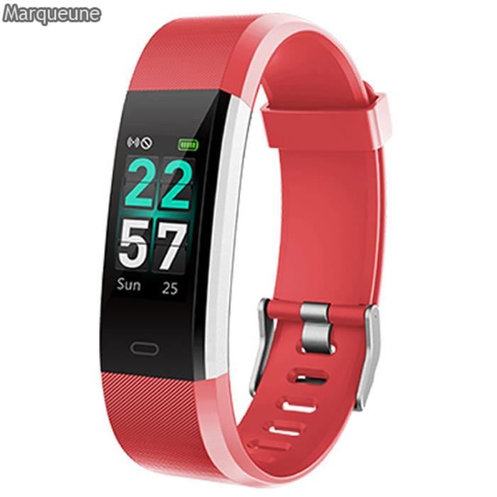 Smartwatch - MARQUEUNE - Smartwatch - Wasserdicht IP68 - Schrittzähler - Benachrichtigungen