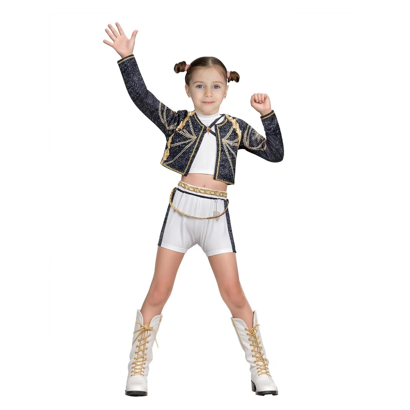 Live-Cosplay-Server für Filme, Anime und Spiele 130 schwarzes leder jacke