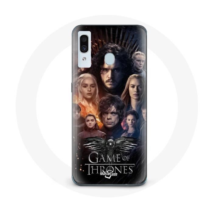 Hülle für Samsung Galaxy A30 Game of Thrones Staffel 8 Game of Thrones Crew Poster Logo