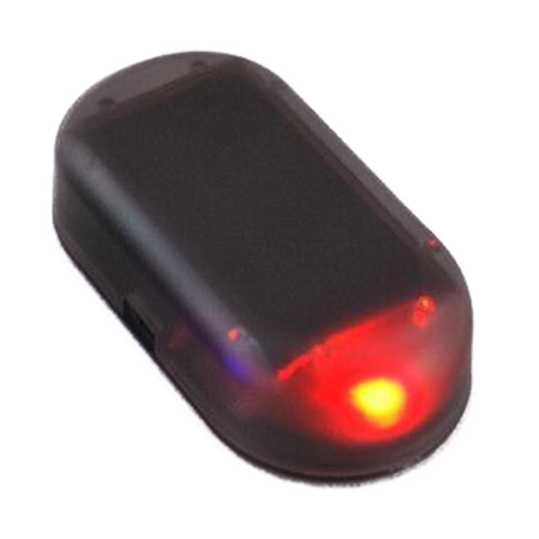 1 PCS Universal Auto Led Licht Sicherheit System Warnung Diebstahl Flash Blinkt Gefälschte Solar Alarm rot