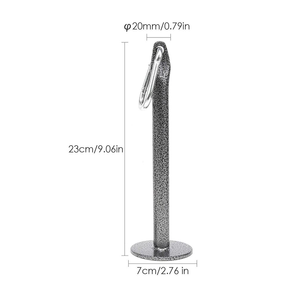Stahl Gewicht Platte Laden Pin Stahl Workout Gewichte Heben Halter Stehen Rack Pulley Kabel Maschine