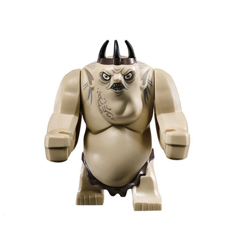 Herr der Ringe Oger Bausteine Figuren Ziegel Lernspielzeug Cartoon Figuren Action Spielzeug Ziegel Kinder