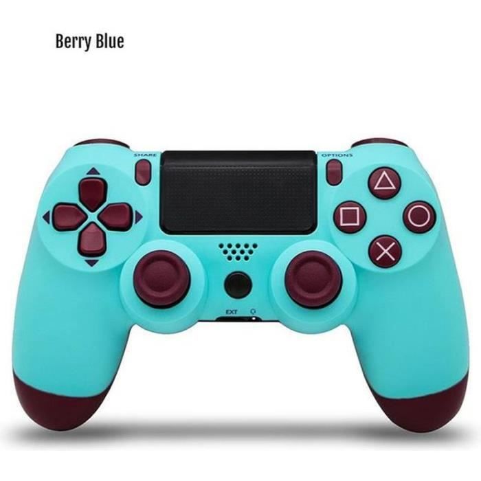 PS4 Controller - YWEI - HF16446 - Kabellos Bluetooth 4.0 - USB Wiederaufladbar - Farbe Blau