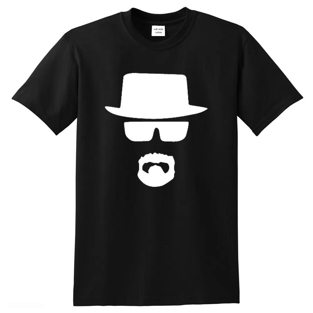 Breaking Bad Herren Top Qualität Streetwear 100% Baumwolle Locker Heisenberg bedrucktes T-Shirt Sommer Herren T-Shirt cooles Herren-T-Shirt M grün