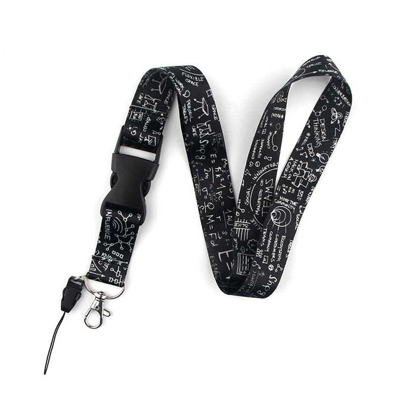 Medizinische Serie ICU Schlüsselanhänger Lanyard Geschenke für Ärzte Freunde USB-Ausweishalter schwarz
