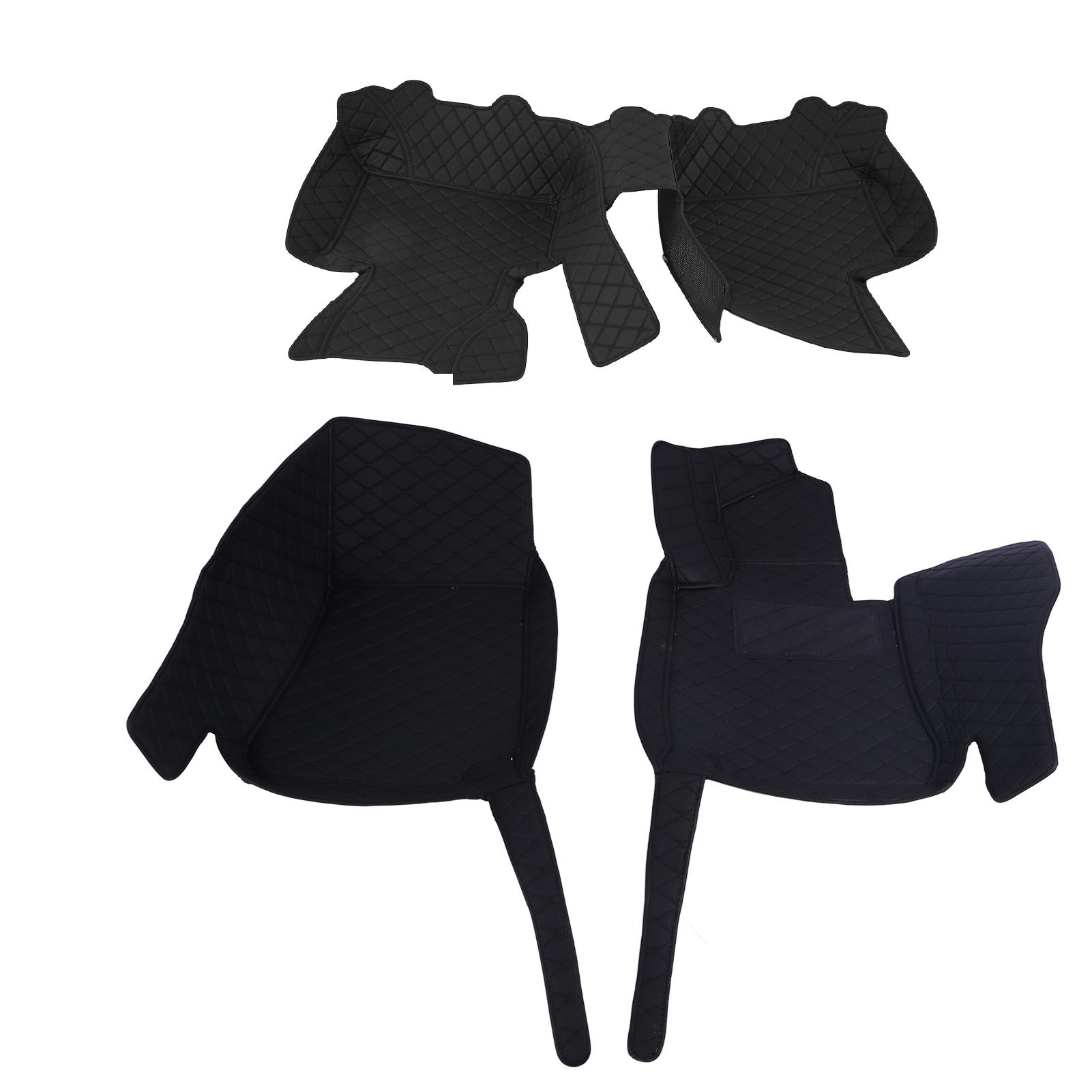 3 Teile/satz Auto Fußmatten Liner Protektoren Rutschfeste Künstliche Leder Ersatz für benz GLC