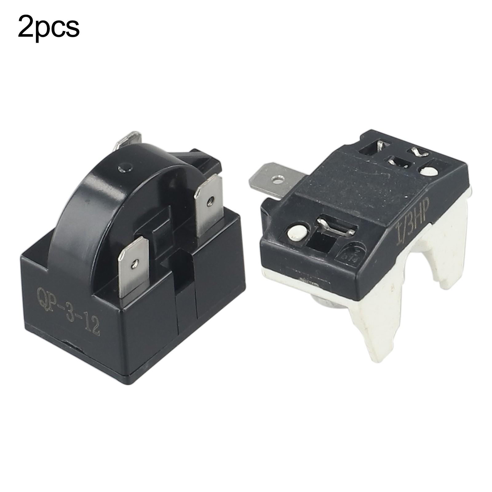 PTC Überlastschutz Schutz Kühlschrank Anlasser Zubehör 3pin-12ohm+1/3HP