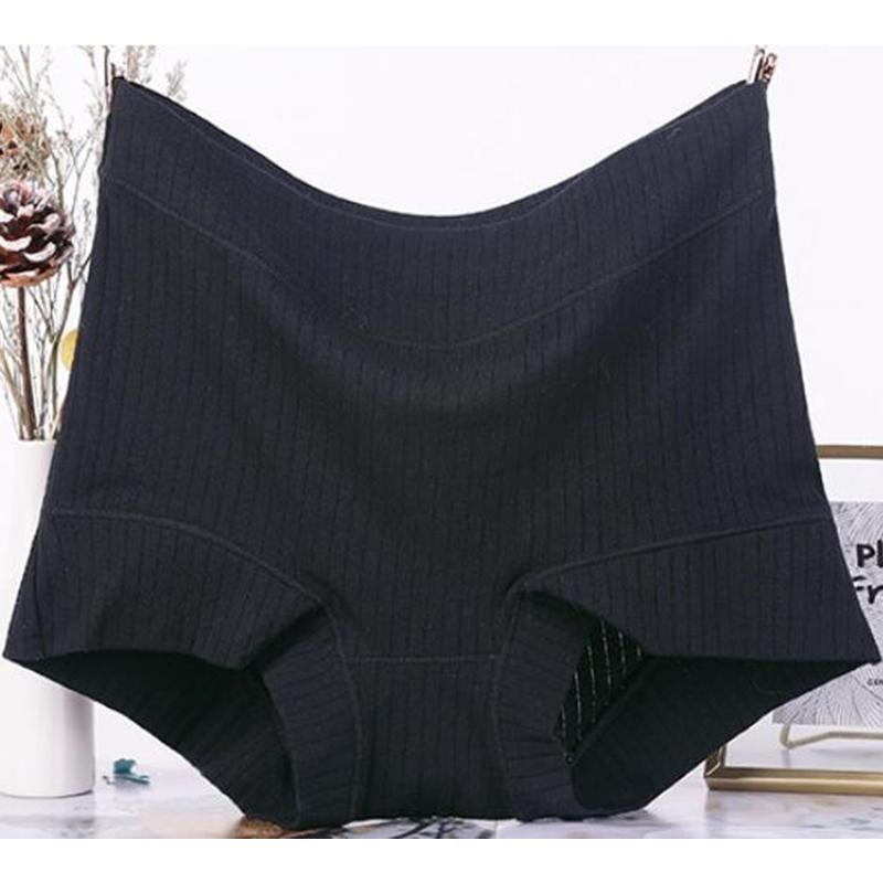 Damen-Boxershorts, Höschen, Unterwäsche, Damen, atmungsaktive Unterhose, Übergröße, Boxershorts, XL, XXL, 3XL, 4XL, 5XL, 6XL XXL schwarz