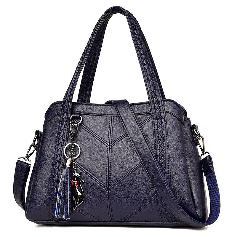 Schultertasche für Damen, lässige Tragetasche, weibliche Umhängetaschen für Damen, Luxus-Handtaschen, Damentaschen, Designer-Handtaschen, hohe Qualität blau