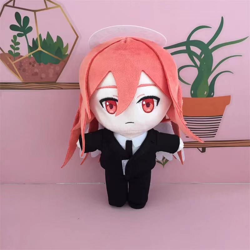 Anime Chainsaw Man Engel Teufel Plüschtier 20cm Niedliches Weiches Kuschelkissen Geburtstagsgeschenk Cosplay 20cm
