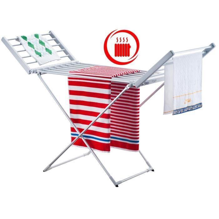 Elektrischer Wäscheständer - Adler - AD 7821 - Faltbar - Schnelltrocknend - Weiß