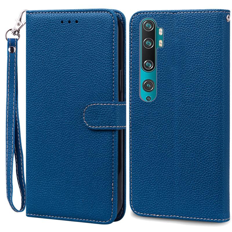 Mi Note 10 Hülle für Xiaomi Mi Note 10 Hülle Leder Brieftasche Flip Case für Xiaomi Mi Note 10 Pro Cover Fundas CC9 Pro Handyhüllen for Mi Note 10 Pro