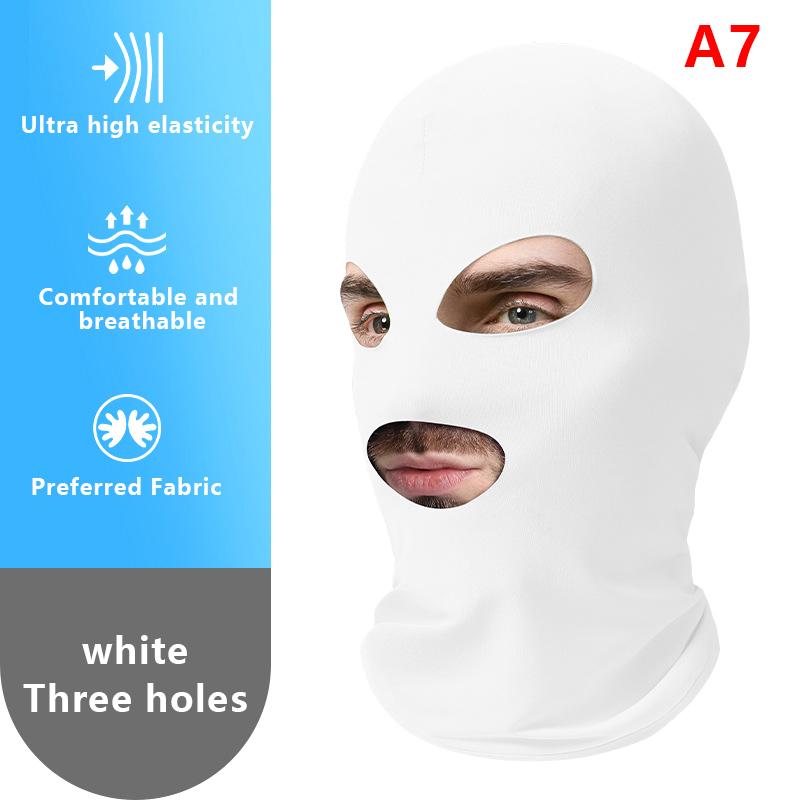 Atmungsaktive Motorrad-Vollgesichtsmasken Mütze Hut Motocross Motorradhelm Moto Riding Hals Gesicht Kapuze Moto Maske
