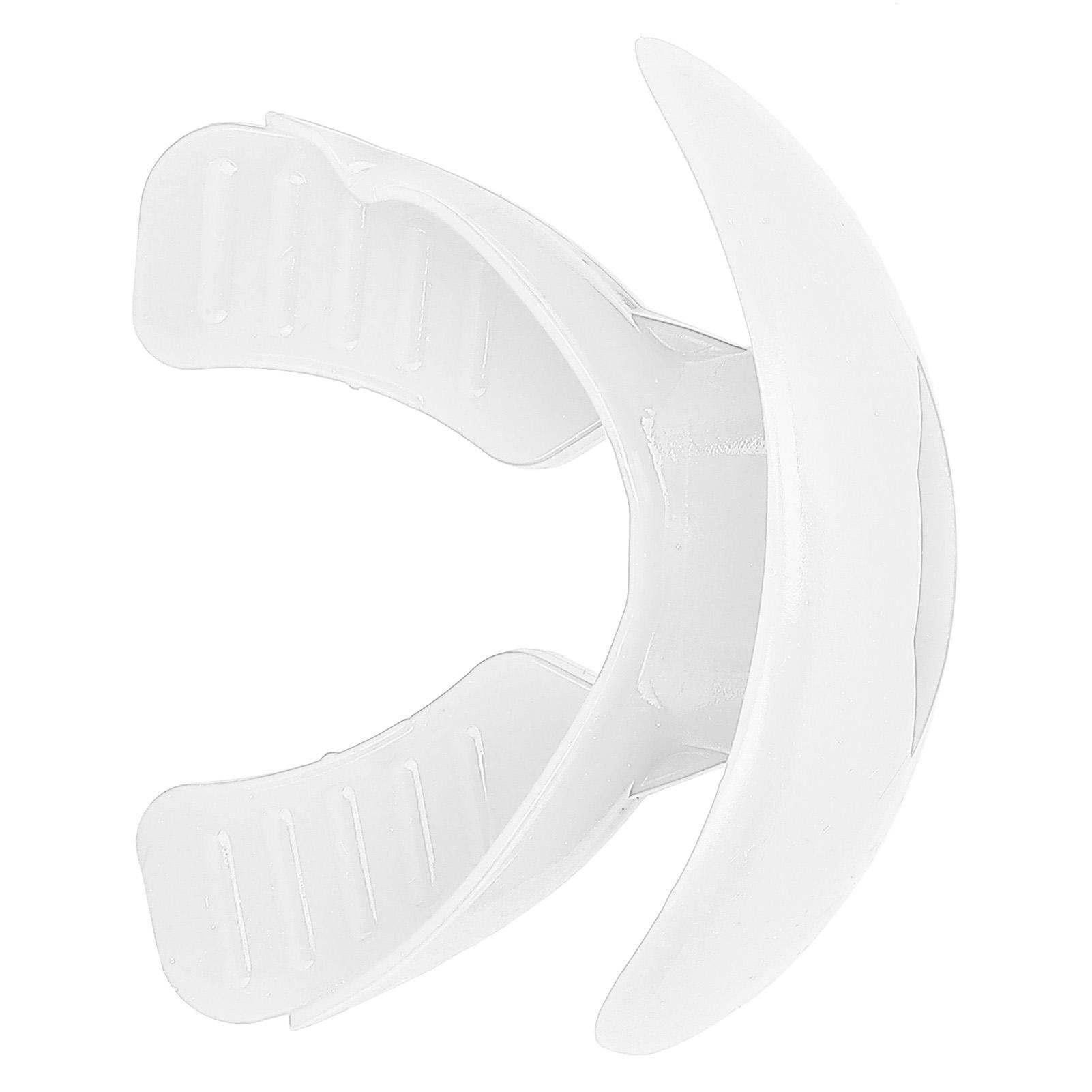 Professioneller Sport-Mundschutz, Fußball, Boxen, TPR-Zahnschutz für Jugendliche und Erwachsene, Weiß weiß