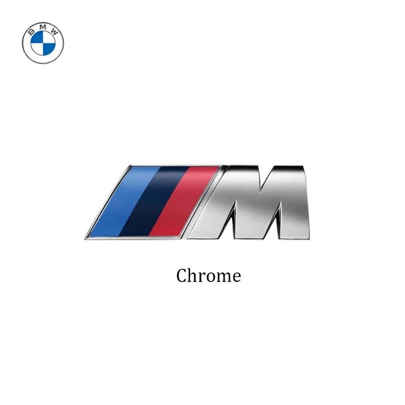 1 Stück BMW M Emblem 3D Auto-Kotflügel-Logo Heckklappenaufkleber für BMW E39 E46 E36 E90 G20 G30 E60 G22 F30 F20 X3 X5 X6 M Zubehör 9cmx3cm